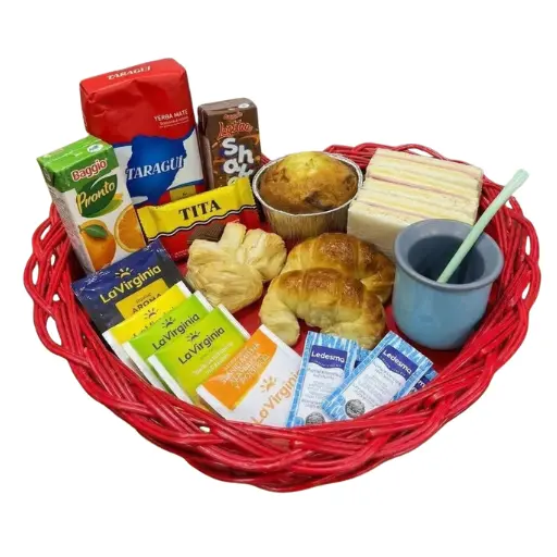 Desayuno o merienda bandeja corazon II